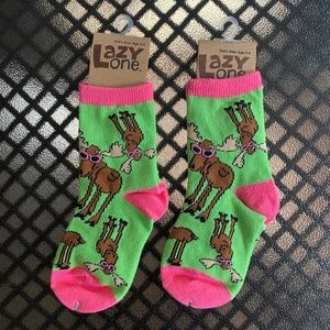 Lazy One socks "Don't Moose size ages 2-4